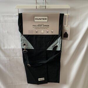 HUNTER Full Body Cotton Apron in Black
